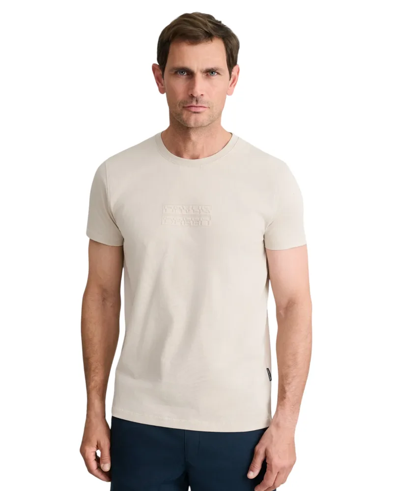 Navy & Green Ανδρικό T-Shirt 24TU.346/8R PEARLED IVORY