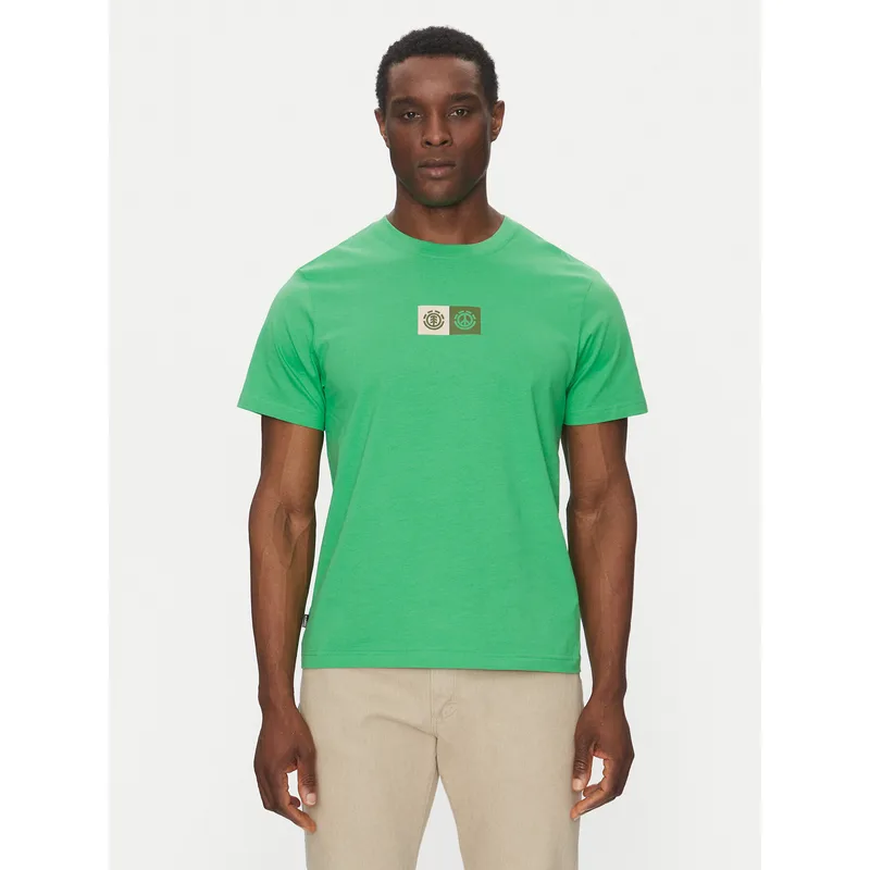 Element T-Shirt ELYZT00492 Πράσινο Regular Fit