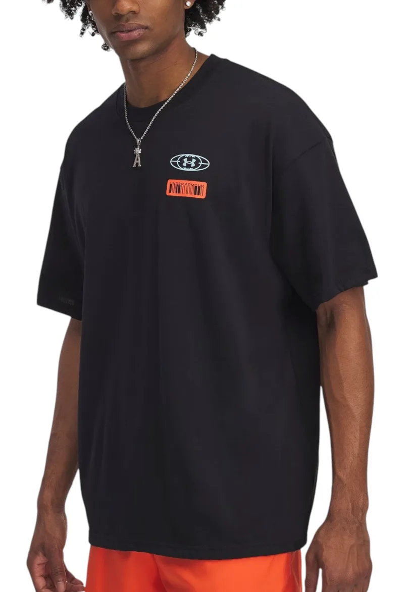 Μπλούζα Κοντομάνικη Under Armour Hoops Mix Tape SS 1390189-001 Ανδρικό