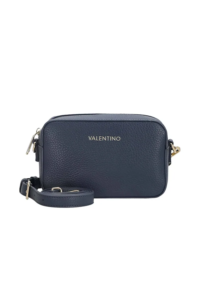 Valentino γυναικεία τσάντα ώμου/crossbody με μεταλλικό λογότυπο "Fall Re" - 73LVBS9EG15/FAL Μπλε Σκούρο