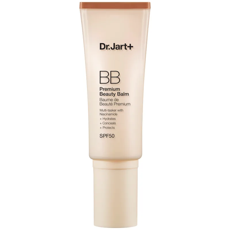 Dr.Jart+ Premium Beauty Balm Moisturizer Spf50 Ενυδατική Κρέμα Προσώπου με Χρώμα Εμπλουτισμένη με Νιασιναμίδη & Γλυκερίνη 40ml - Deep Tan