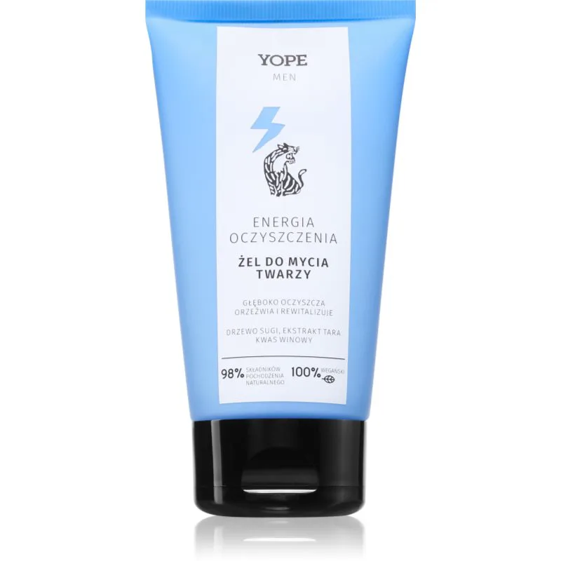 Yope Men Wood ενυδατικό καθαριστικό τζελ για άντρες 160 ml