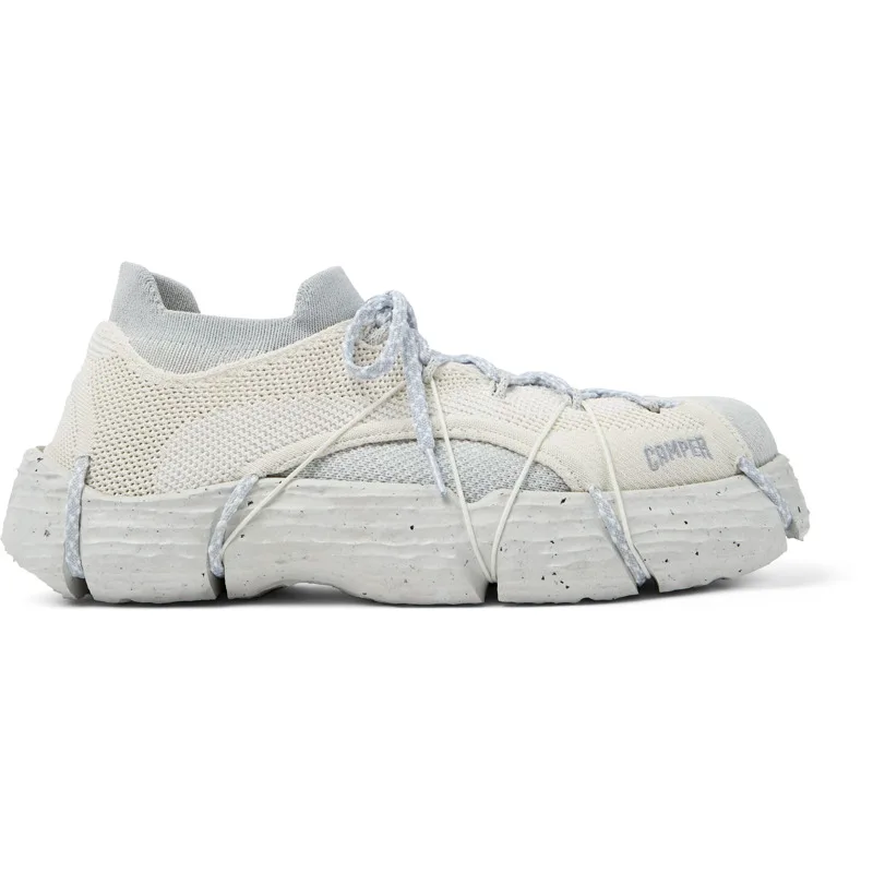 CAMPER Roku - Sneakers Για Ανδρικα - Λευκό,Γκρι, Μέγεθος 39, Cotton fabric
