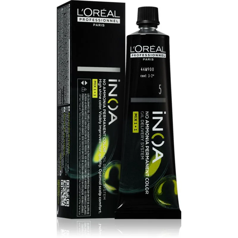 L’Oréal Professionnel Inoa μόνιμη βαφή μαλλιών χωρίς αμμωνία απόχρωση 5 60 ml
