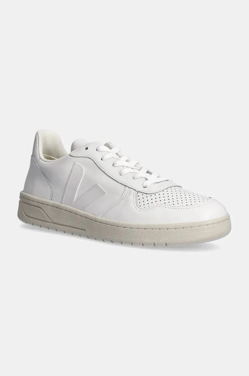Veja Δερμάτινα sneakers Veja V-10 Leather Extra-White