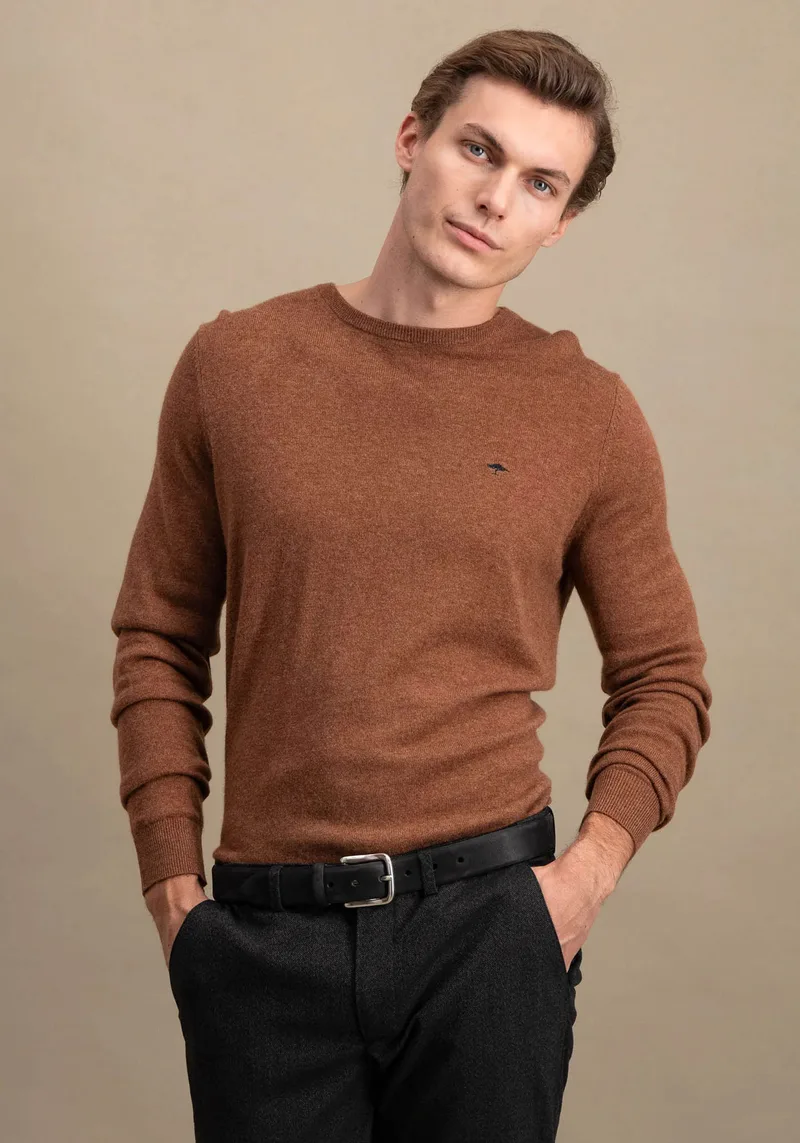 Fynch Hatton Πλεκτή μπλούζα της σειράς Merino cashmere - 1514 800 804 Hazel