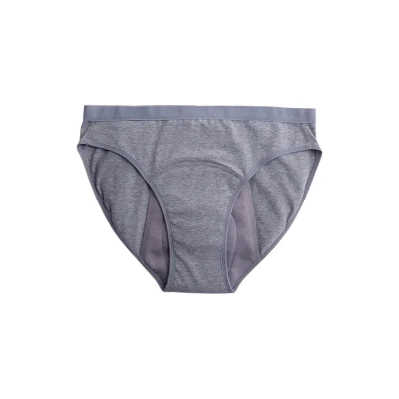 Imse Bikini - Grey Period Panties - Light Flow M