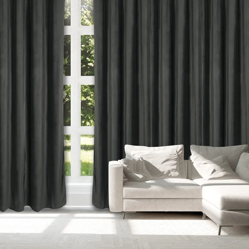 Κουρτίνα 140x270 Με Τρουκς Das Home 2232 Grey 140x270Υ