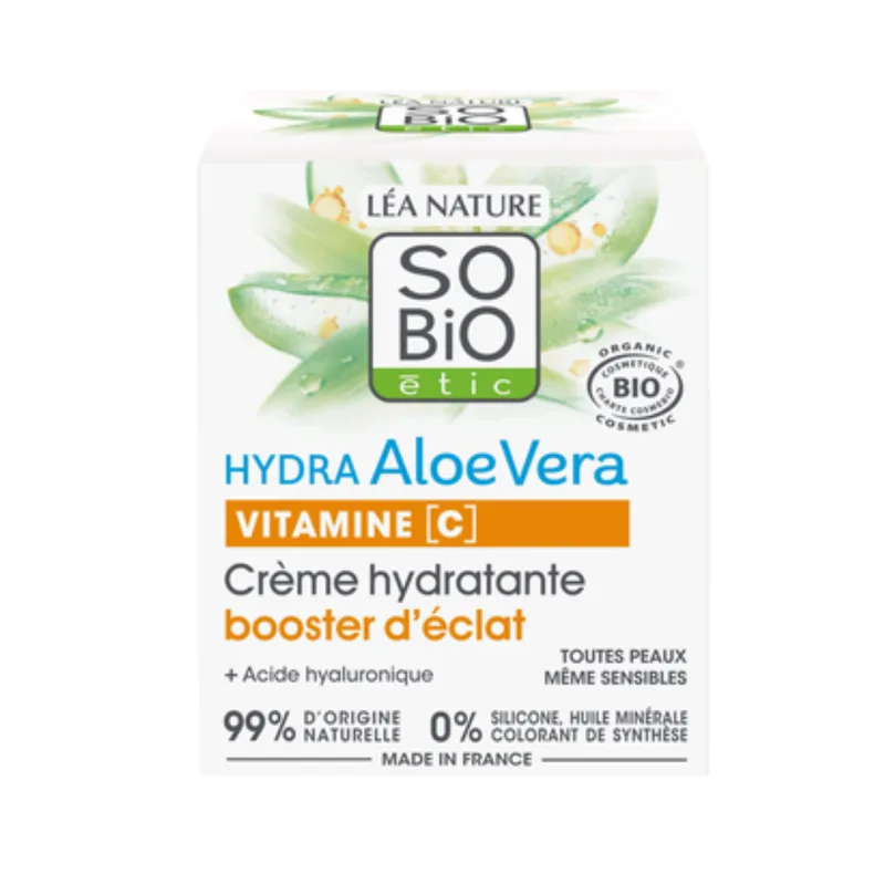 LÉa nature so bio étic Hydra Aloe Vera - Moisturizing Cream, 50 ml