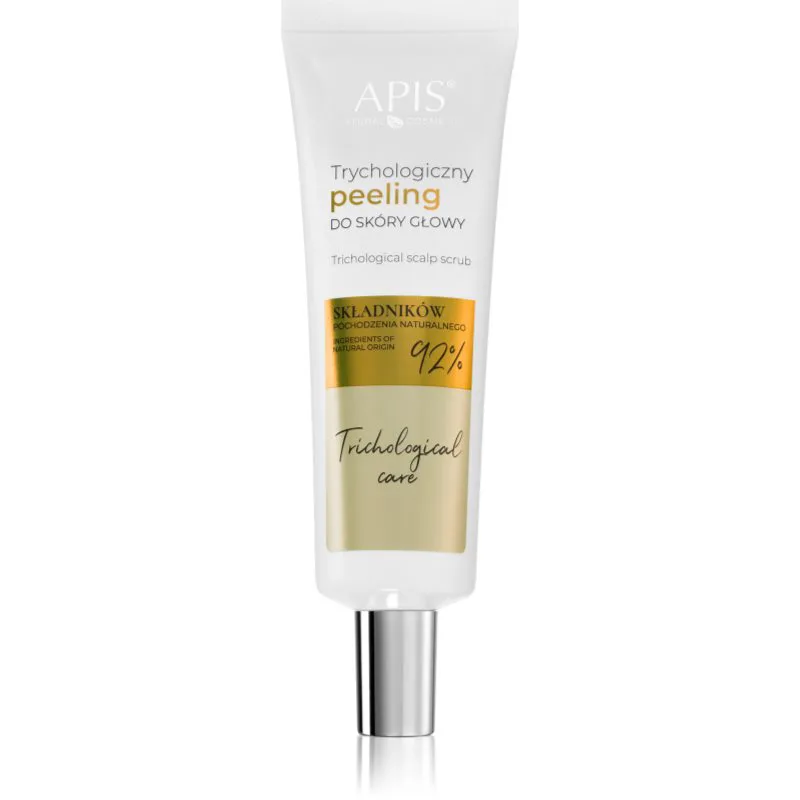 Apis Natural Cosmetics Trichological Care ενζυματική απολέπιση για μαλλιά και το δέρμα του τριχωτού της κεφαλής 80 ml