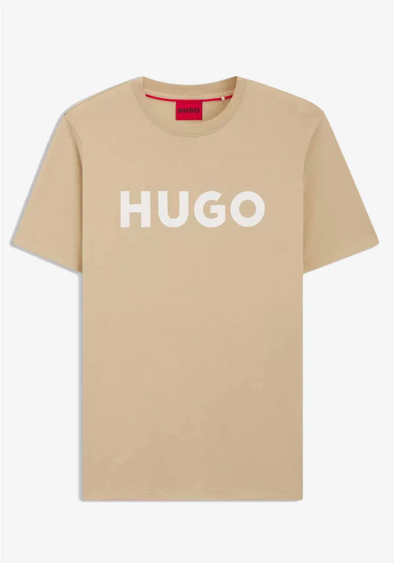 HUGO Κοντομάνικη T-shirt της σειράς Dulivio - 50467556 269 Μπεζ