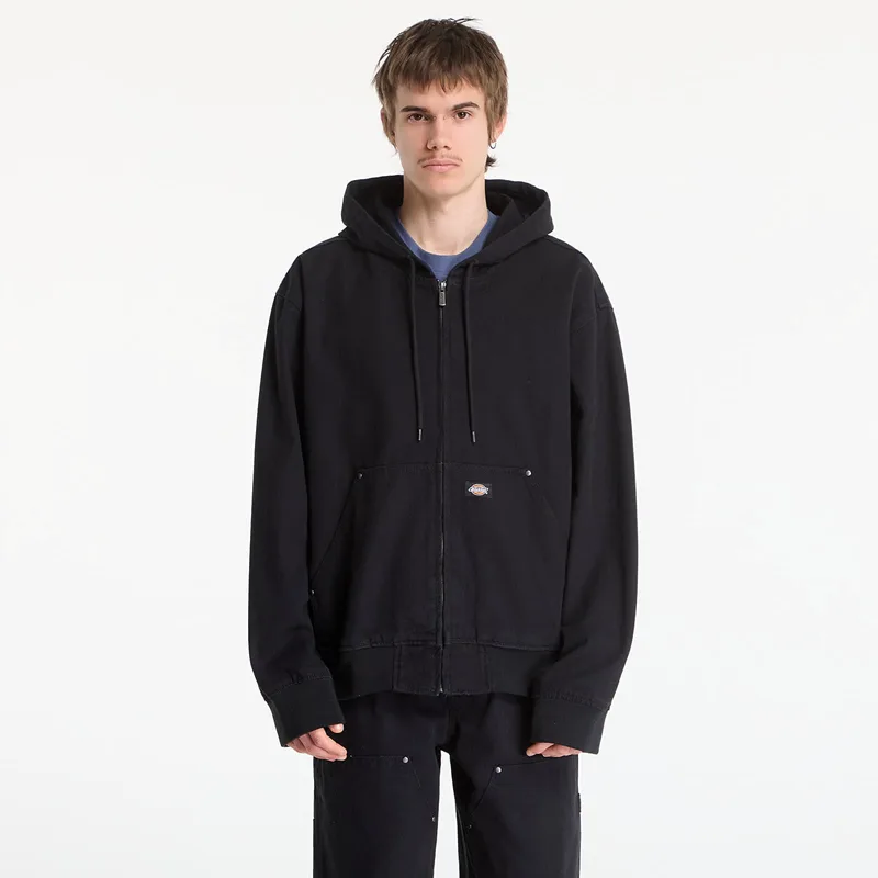 Bomber Dickies Unlined Canvas Hooded Bomber Black L