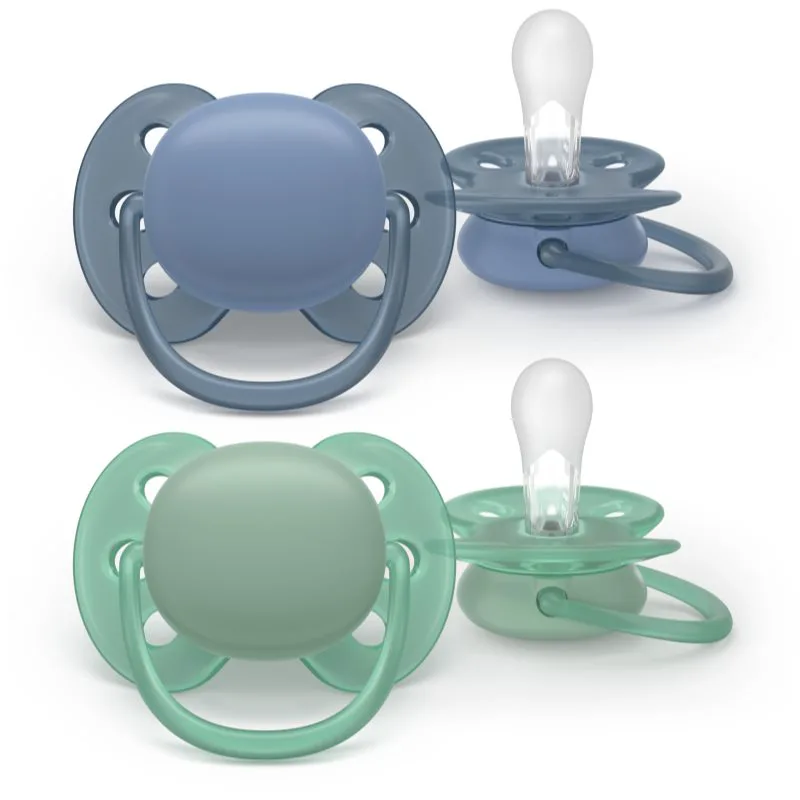 Philips Avent Ultrasoft SCF091/42 6-18 m πιπίλα Boy 2 τμχ