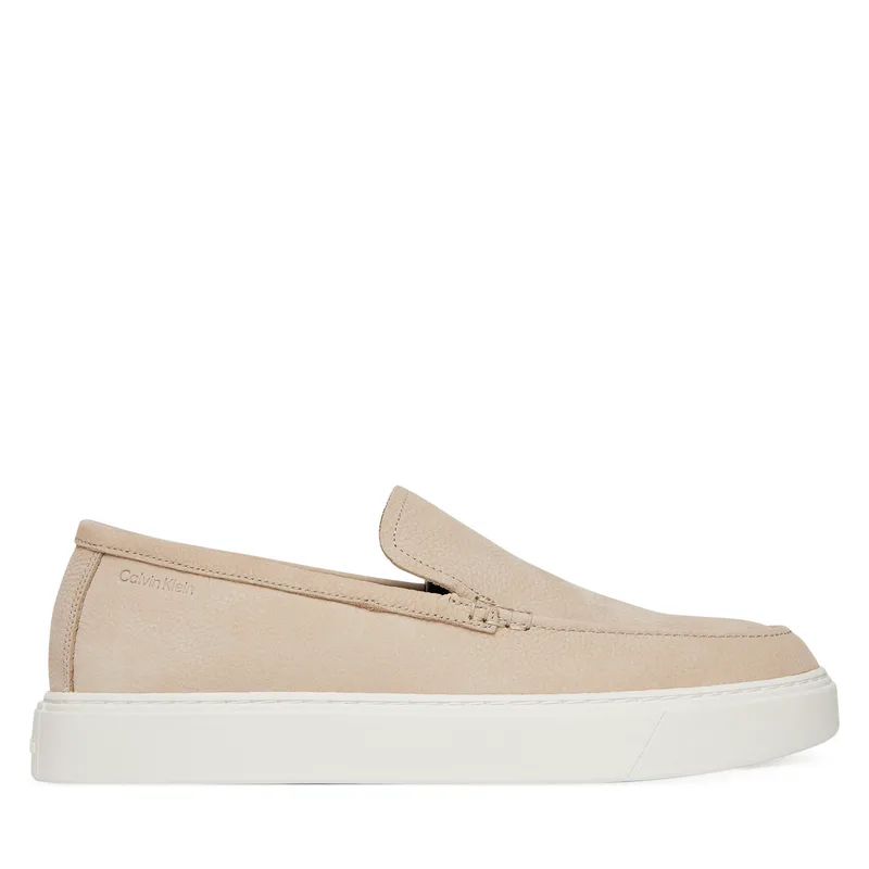 Μοκασίνια Calvin Klein Hybrid Moccasin Nu HM0HM01902 Μπεζ
