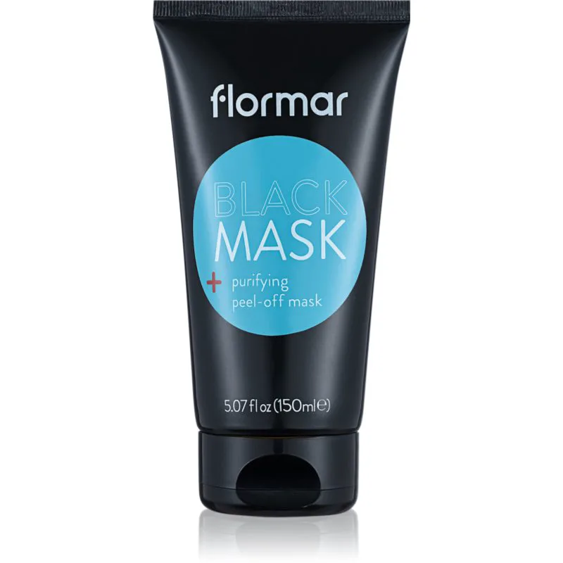 flormar Black Mask μάσκα που ξεφλουδίζει κατά των μαύρων κουκίδων 150 ml