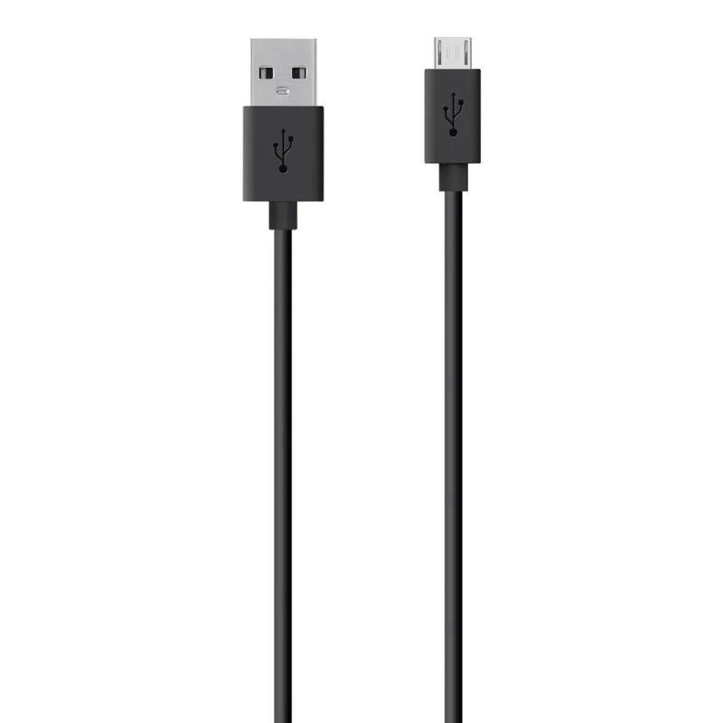 Osio Otu-395 Καλωδιο Usb Σε Micro Usb Μαυρο