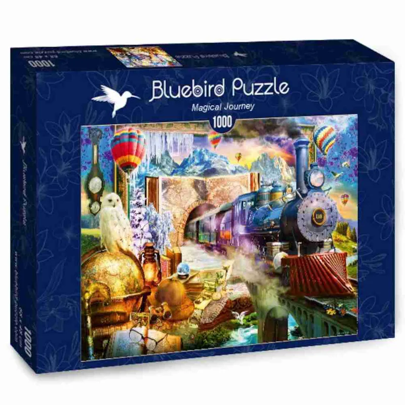 Bluebird Puzzle 70343-Magic Journey -1000 pieces
