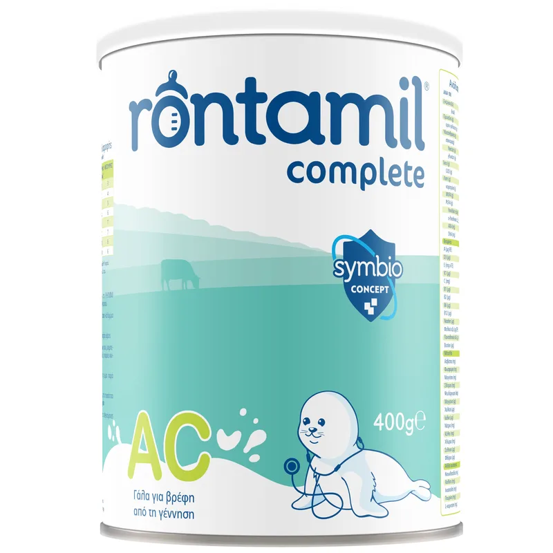 Rontamil AC Βρεφικό Γάλα σε Σκόνη για την Αντιμετώπιση των Κολικών, από τη Γέννηση 400gr