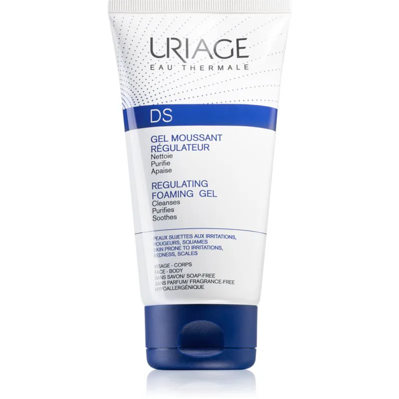 Uriage DS Regulating Foaming Gel καταπραϋντικό τζελ για ξηρό και κνησμώδες δέρμα 150 ml