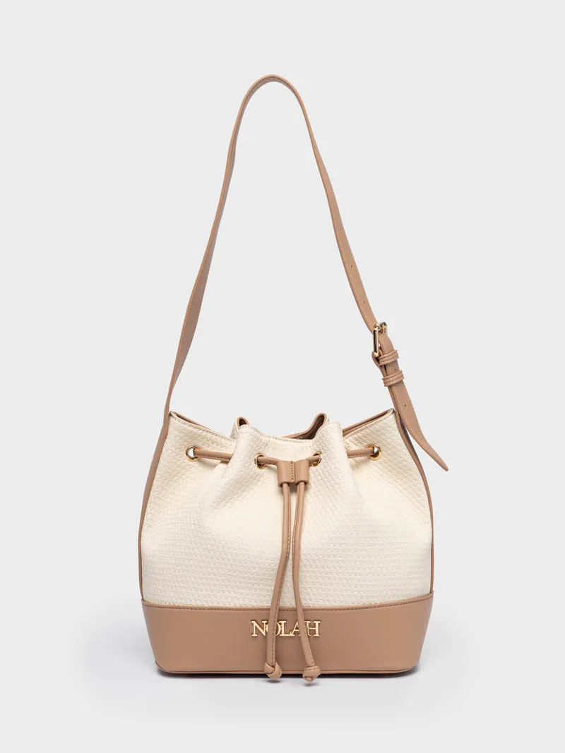 NOLAH ΤΣΑΝΤΑ ΩΜΟΥ FELICITY CREAM BROWN