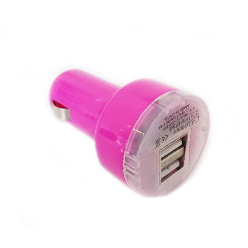 Φορτιστής αυτοκινήτου 5V DC με 2 εξόδους USB