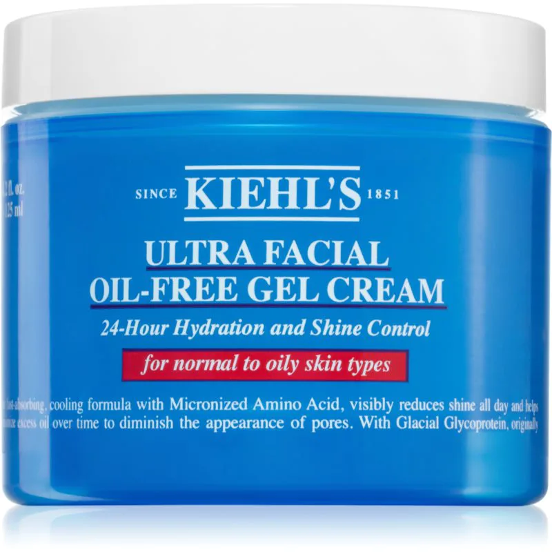 Kiehl's Ultra Facial Oil-Free Gel Cream ενυδατική φροντίδα για κανονική έως λιπαρή επιδερμίδα 125 ml