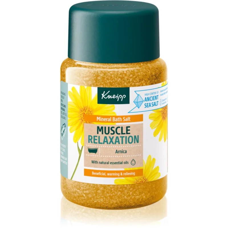 Kneipp Muscle Relaxation αλάτι λουτρού για μυς και αρθρώσεις 500 γρ