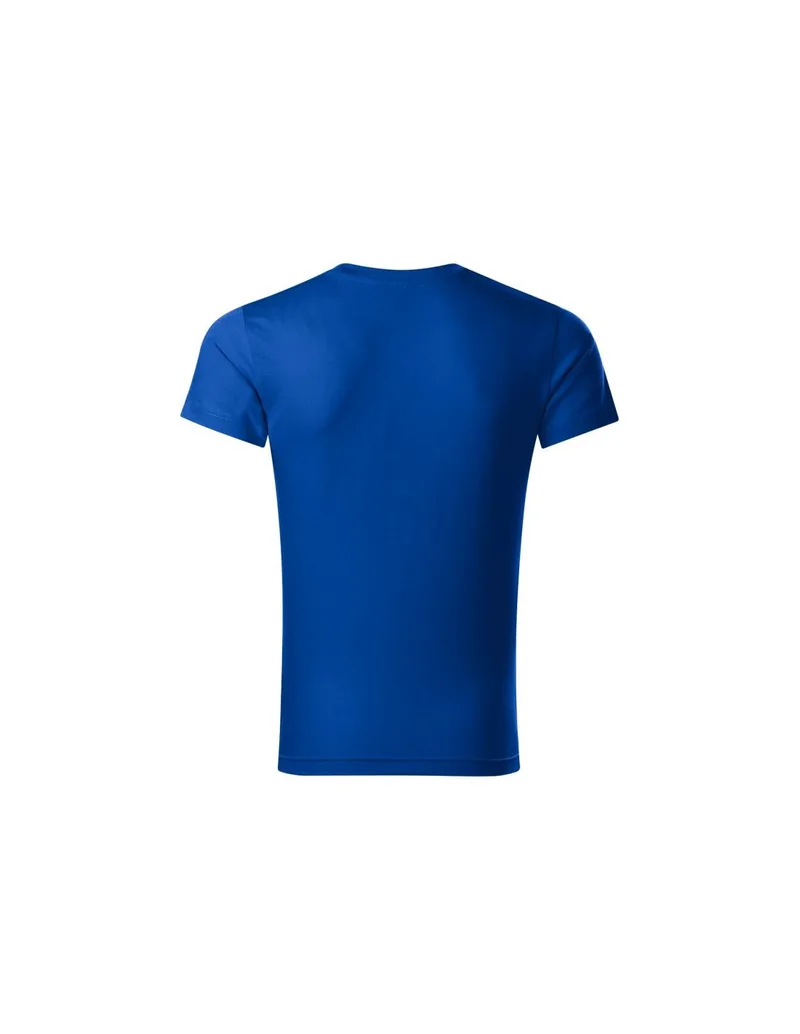 Malfini Ανδρικό Διαφημιστικό T-shirt Κοντομάνικο σε Μπλε Χρώμα MLI-14605