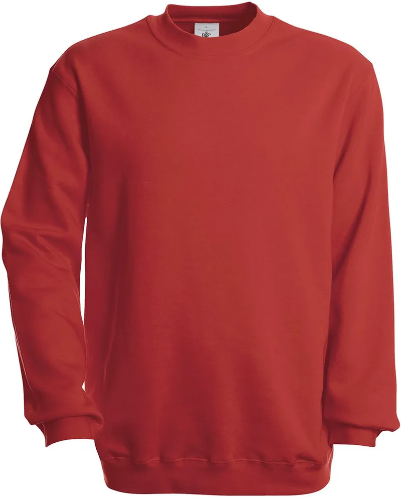 Φούτερ Crewneck WU600 B & C Red