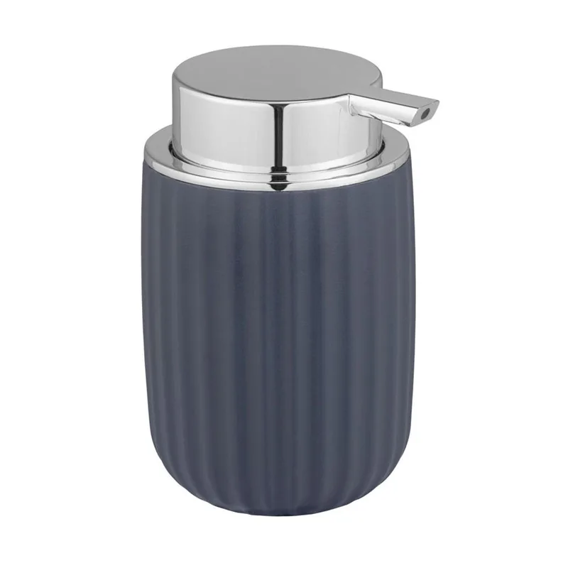 Dispenser Μπάνιου 250ml (Φ7.5x12.5) Wenko Agropoli Dark Blue 25159100
