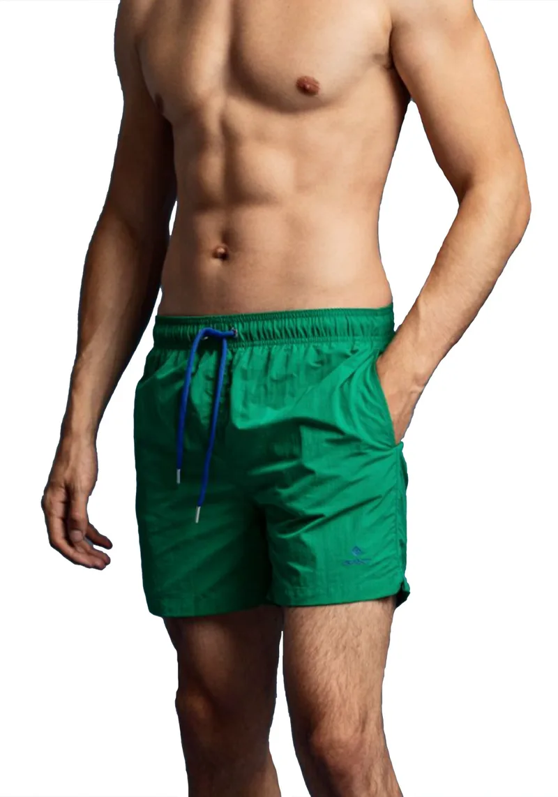 Gant Ανδρικό Μαγιό σε Classic γραμμή - 922016001 G0336 Lush Green