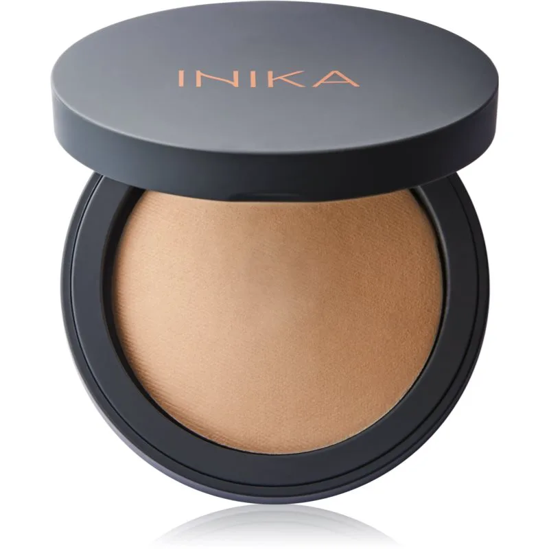 INIKA Organic Baked Mineral Foundation συμπαγής μεταλλική πούδρα απόχρωση Nurture 8 γρ