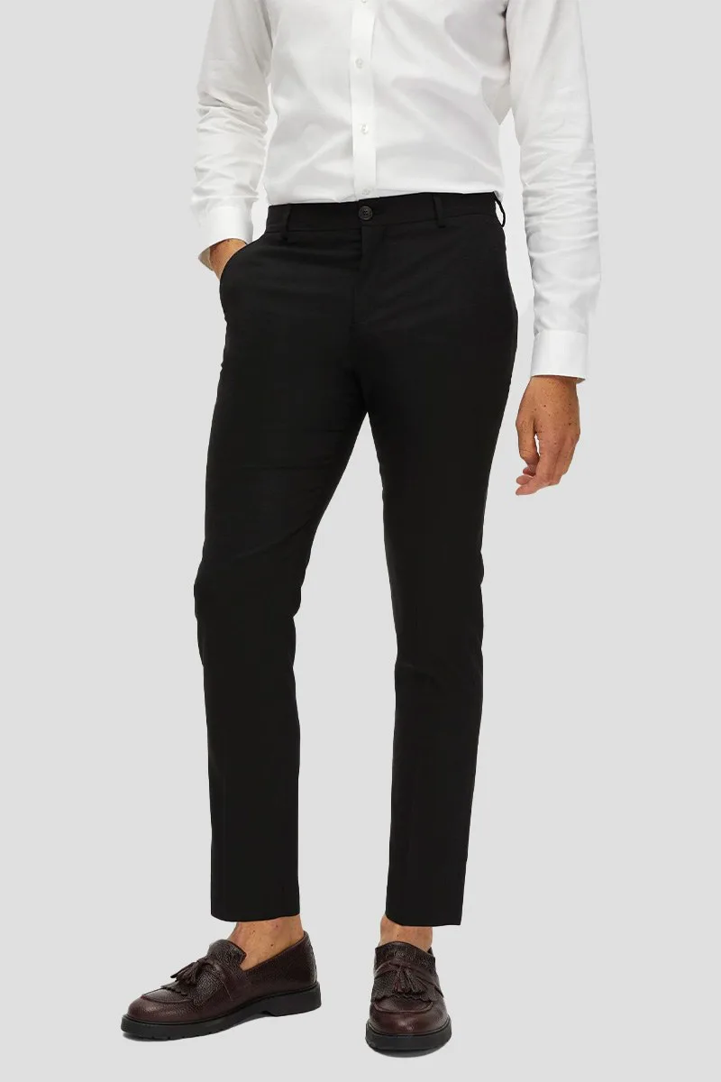 SELECTED HOMME Ανδρικό Μαύρο Selected Homme Woven Trousers