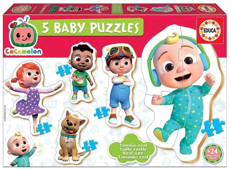 EDUCA PUZZLE COCOMELON 3-4-5 TMX