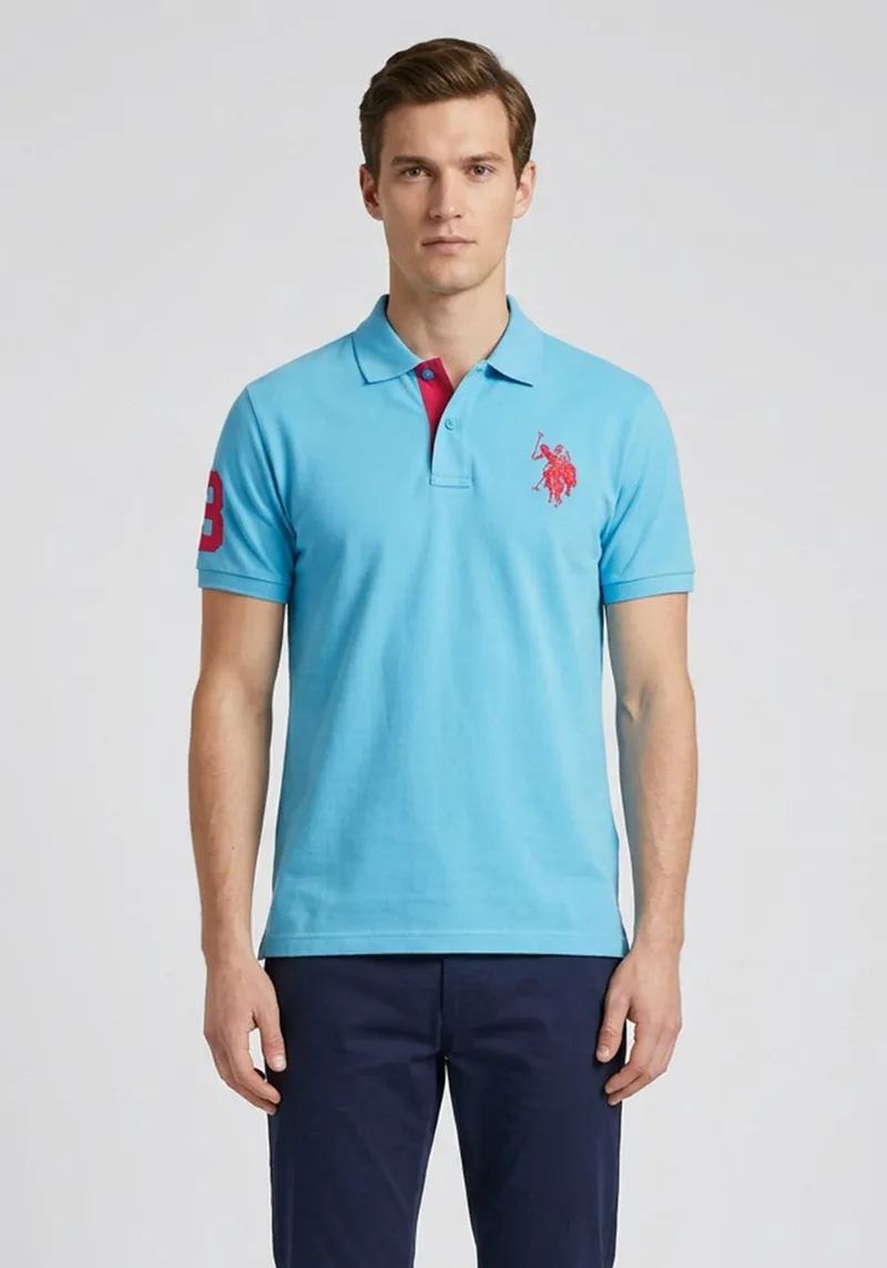 U.S. Polo Assn Μπλούζα Rider - 48369 41029 133 Blue