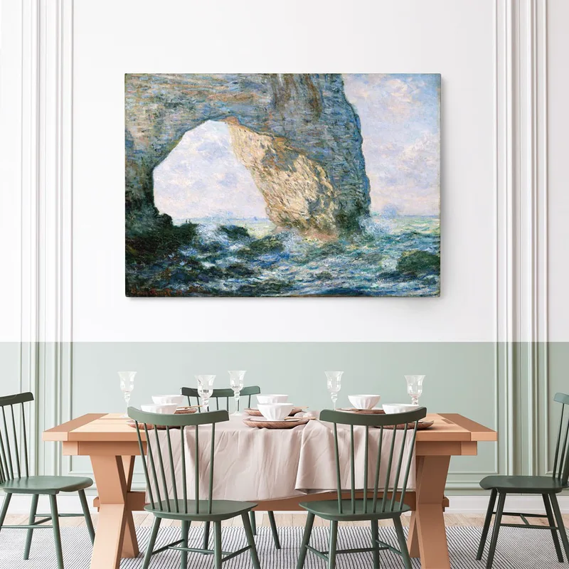 OUTLET Πινακας σε καμβά MONET - THE MANNEPORT 65cm x 40cm