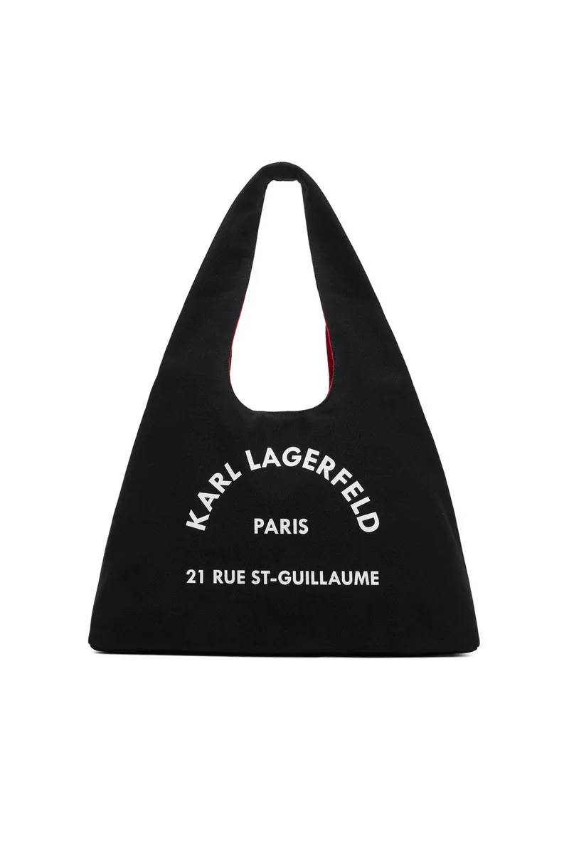 Karl Lagerfeld γυναικεία τσάντα hobo "Rue St Guillaume Sling" - B1W50015 Μαύρο