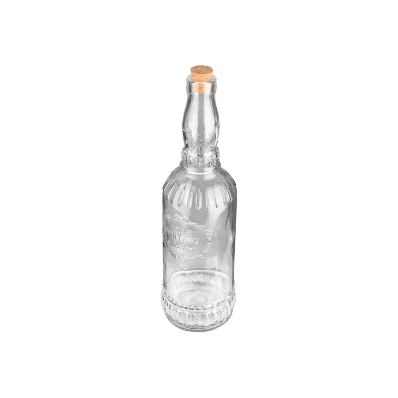 ESTIA ΜΠΟΥΚΑΛΙ ΓΥΑΛΙΝΟ 720ml ΜΕ ΚΑΠΑΚΙ ΦΕΛΛΟΥ 01-21849