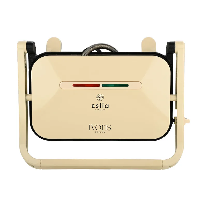 ESTIA ΤΟΣΤΙΕΡΑ IVORIS 2 ΘΕΣΕΩΝ 1300w ΜΕ ΑΝΤΙΚΟΛΛΗΤΙΚΕΣ ΠΛΑΚΕΣ 06-19150
