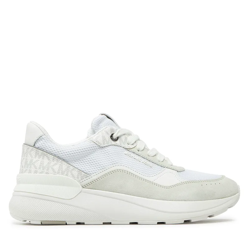 Αθλητικά MICHAEL Michael Kors Trevor Mixed-Media Trainer 42F4TRFS7D Λευκό