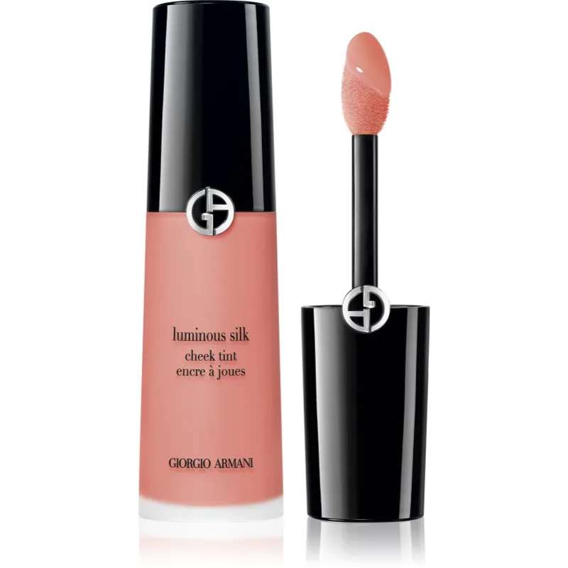 Armani Luminous Silk Cheek Tint υγρό ρουζ απόχρωση 50.5 Rosy Peach 12 ml