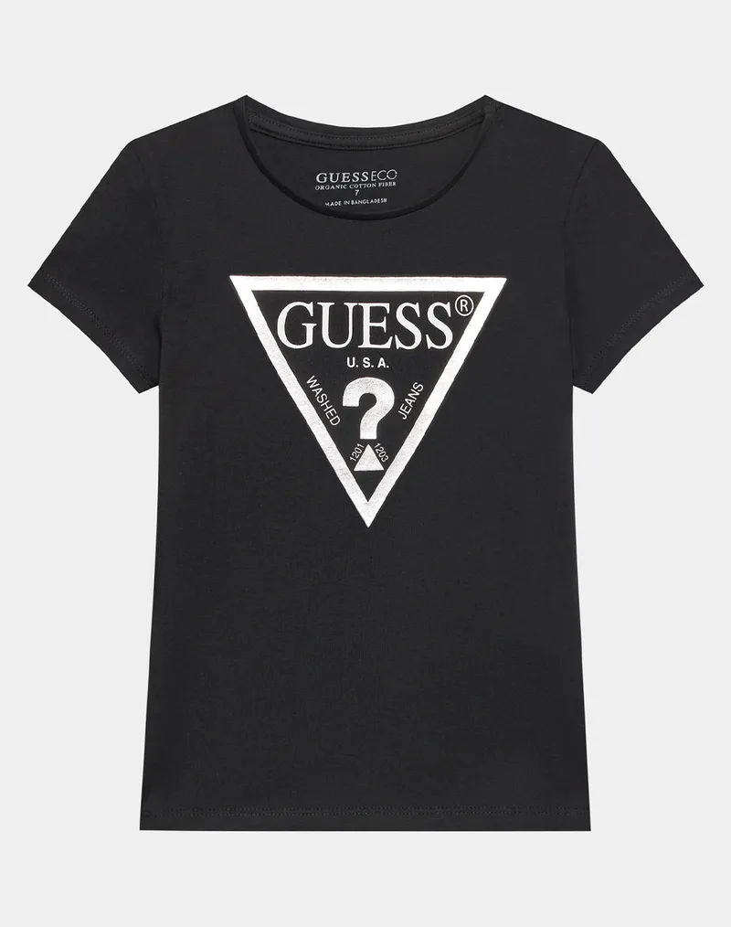 GUESS SS T-SHIRT_CORE ΜΠΛΟΥΖΑ ΠΑΙΔΙΚΟ GIRL J73I56K8HM0-JBLK JetBlack