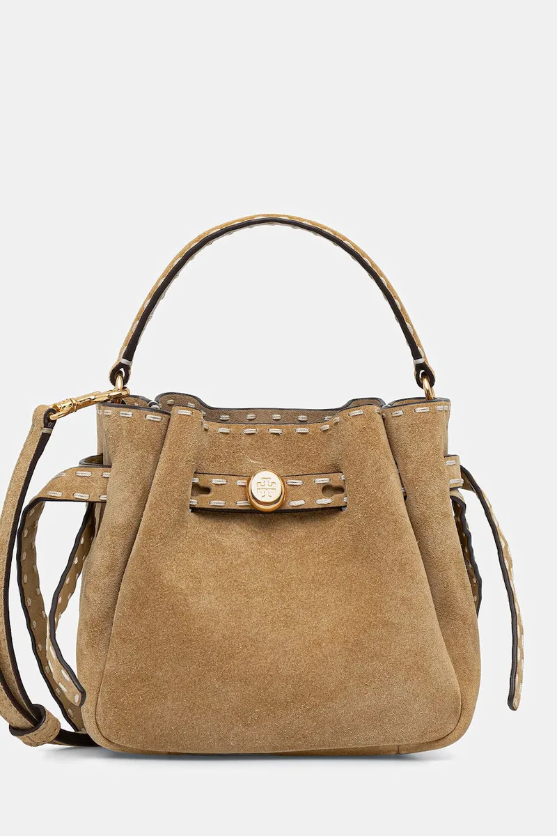 Tory Burch σάκος γυναικείος δέρμα σουέτ Romy