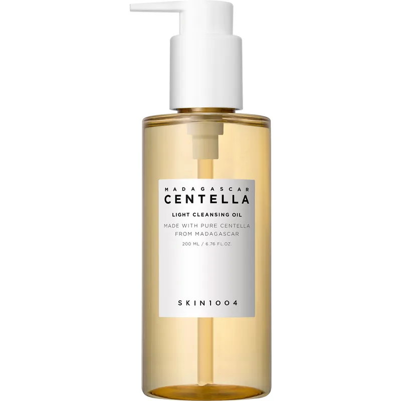 Skin1004 Madagascar Centella Light Cleansing Oil Έλαιο Καθαρισμού & Ντεμακιγιάζ με Εκχύλισμα του Βοτάνου Σεντέλα Ασιάτικα για Ενυδατωμένη Επιδερμίδα με Καταπραϋντικές Ιδιότητες με Αντλία 200ml