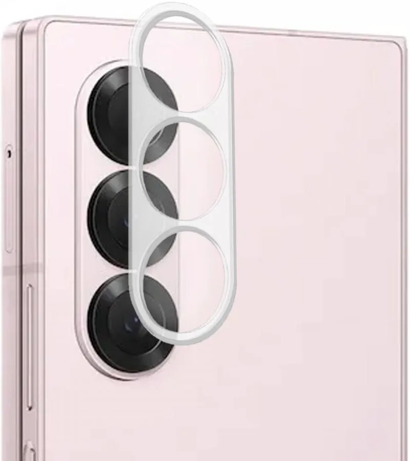 Tempered Glass Samsung Galaxy Z Fold6 Κόκκινο Camera Lens Protector Αντιχαρακτικό Γυαλί Προστασίας για Φακό Κάμερας - Transparent (8719246458958)