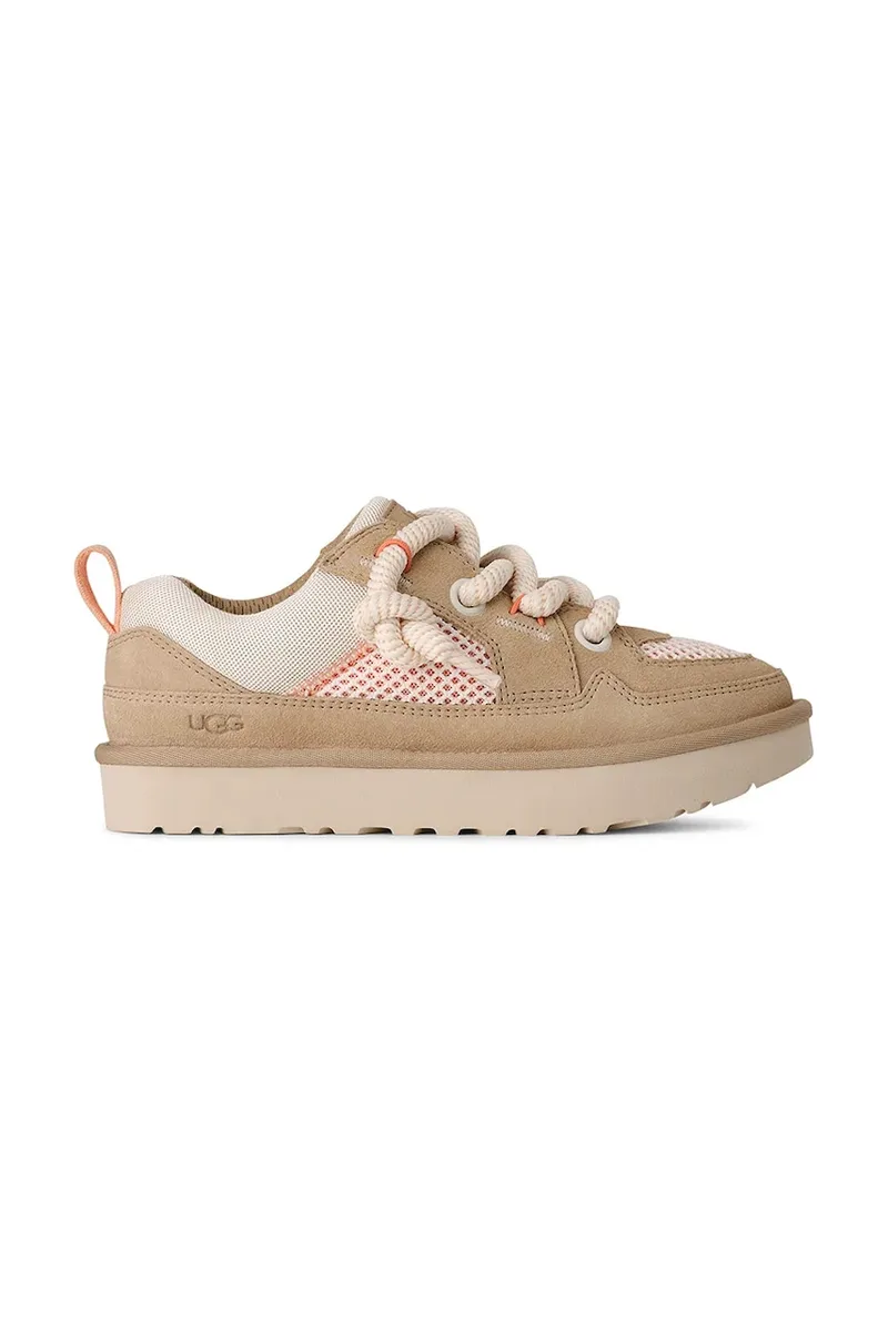 Σουέτ sneakers UGG W Lo Lowmel Mesh