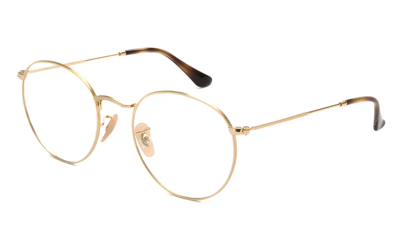 RAY BAN ΣΚΕΛΕΤΟΣ ΟΡΑΣΕΩΣ RAY BAN ROUND METAL 3447V 2500 5321 3447V Χρυσό
