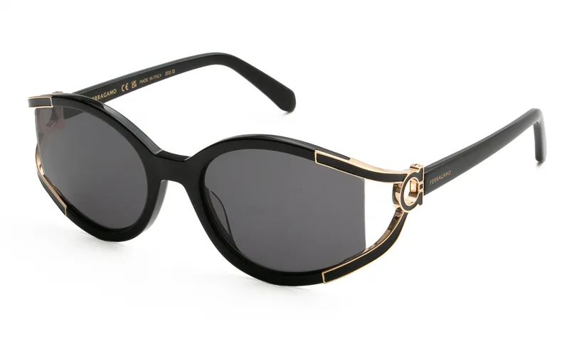 FERRAGAMO ΓΥΑΛΙΑ ΗΛΙΟΥ FERRAGAMO SF2111S 001 5620 SF2111S Μαύρο