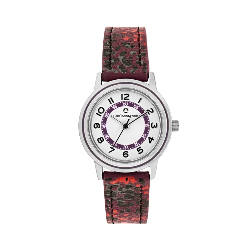 Παιδικό Ρολόι Lulu Castagnette Glam Μωβ 38923