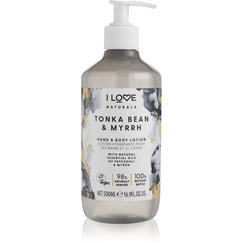 I Love Naturals Tonka Bean & Myrrh γαλάκτωμα σώματος 500 ml